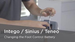 Changing the Foot Control Battery on Dentsply Sirona Treatment Centres [upl. by Theola]