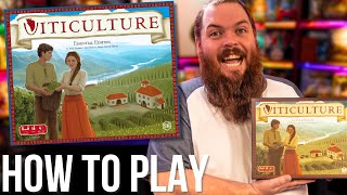 How To Play Viticulture Essential Edition [upl. by Ariay]