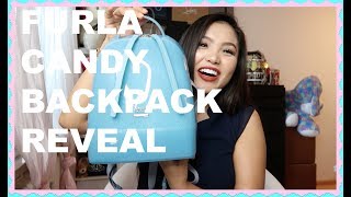 Unboxing  Furla Candy Backpack [upl. by Tnelc263]