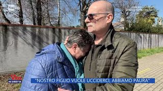 quotNostro figlio vuole ucciderci abbiamo pauraquot  La Vita in diretta  13032024 [upl. by Pavyer]