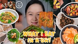 What I eat in a day🫣😋 mukbang fyp youtube youtubeshorts viralvideo video trending [upl. by Anilak538]