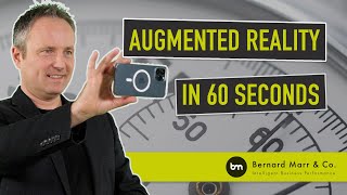 What is Augmented Reality AR In 60 Seconds [upl. by Ariahs]