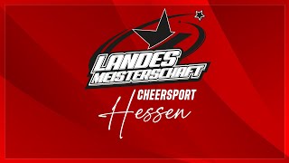 Landesmeisterschaft Hessen CHEERSPORT 2425 [upl. by Nylesoj]