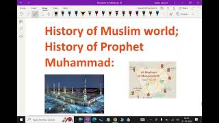 History of Muslim world    History of Prophet Muhammad in Medina   40 prophetmuhammad nabi [upl. by Anoved]