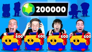 200000 GEMS💎 MEGA BOX OPENING BATTLE 20x LEGENDÄRER BRAWLER 😱 Brawl Stars deutsch [upl. by Ennaer768]