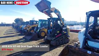 2019 ASV RT40 Skid Steer Track Loader [upl. by Bendick701]