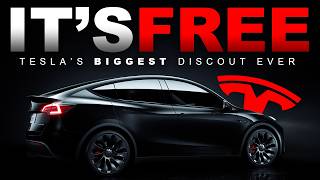 Its FREE  Teslas BEST DEAL EVER For New Model Y [upl. by Dorina]