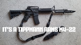 It Is A Rimfire Tippmann Arms M422 [upl. by Ahsya415]