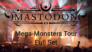 Mastodon  MegaMonsters Tour Full Set [upl. by Neerual]