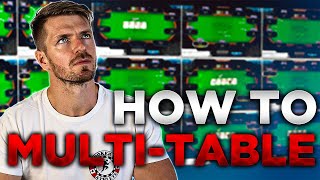 How To MultiTable Online Poker [upl. by Airamas]