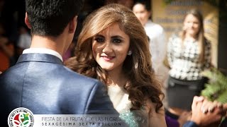 Inscripción Andrea Medina candidata a Reina de Ambato 2017 [upl. by Enneiluj]