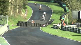 BRITISH SUPERMOTO CHAMPS 2014 RD 9 CADWELL PARK PART 1 [upl. by Innob]