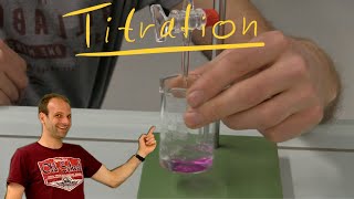 Titration  durchführen und berechnen [upl. by Tihor]