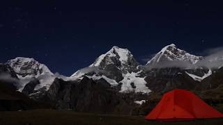 Huayhuash Circuit solo Day 2 Laguna Mitococha  Alcaycocha  Laguna Carhuacocha Peru 26062018 [upl. by Nicram]