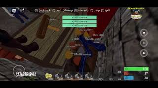 Catastrophia  Roblox Raid online 8 tnt profit oran Pov [upl. by Ranger]