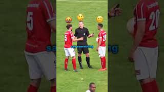 Referee went crazy and show skill on the pitch 😱 [upl. by Stead800]