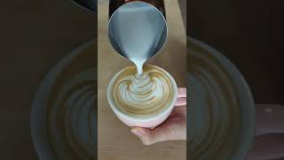 Latte Art Practice  SlowRosetta 20240709 [upl. by Roque]