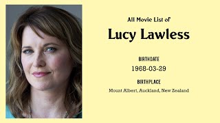 Lucy Lawless Movies list Lucy Lawless Filmography of Lucy Lawless [upl. by Tali472]