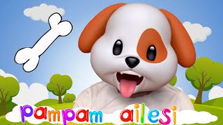 KÖPEK NE YER  PamPam Ailesi  Hayvanlar Şarkısı  Kids Songs Nursery Rhymes [upl. by Egerton]