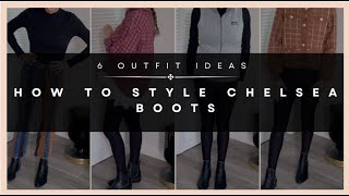 6 Ways You Can Style amp Wear Chelsea Boots  How To Style Chelsea Boots For Women [upl. by Wainwright8]