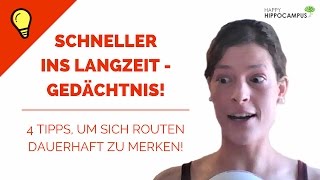 Fakten richtig ablegen mit der LociMethode So merkst du dir deine Route für immer [upl. by Guinna]