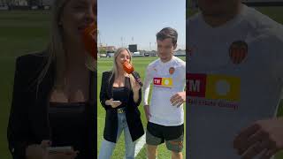 ¡PIN PON con HUGO GUILLAMÓN JUGADOR del VALENCIA CF 🤩⚽️ [upl. by Quinta939]