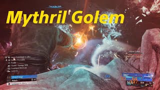 Mythril Golem Boss Fight FINAL FANTASY VII REBIRTH [upl. by Iaria]