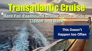 RARE Transatlantic Sailing Cruise East and West This Fall Crossing The Atlantic Twice [upl. by Hoffert]