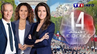 Défilé du 14Juillet  suivez notre émission spéciale sur TF1 [upl. by Ahsir403]