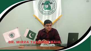 faq  Secretary Pharmacy Council of Sindh  Dr Mirza Tasawer Baig [upl. by Brownson]