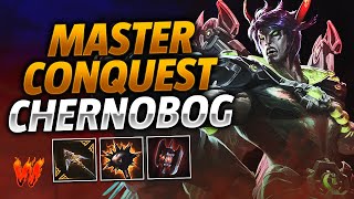 CHERNOBOG ROTACIONES GLOBALES OUPI  Warchi  Smite Master Conquest [upl. by Sldney]