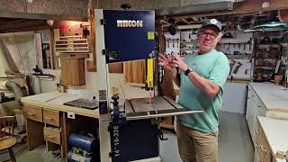 Rikon 14 Inch Bandsaw Review [upl. by Valene514]