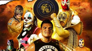 Brazo de Oro Jr Brazo Cibernético Jr y La Mascara vs Monster Clown Tonalli y Black Alebrije [upl. by Etnoval870]