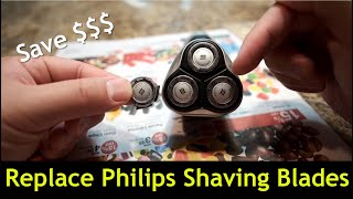 Philips Shaver Replacement Heads SH30 Norelco  Review and How to replace [upl. by Abramo]