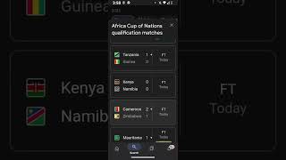 Africa Cup of Nations Qualifiers Football Scores africacupofnations [upl. by Barbabas]