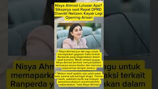 Nisya ahmad di rujak netizen  nisyaahmad raffiahmad ransentertainment beritaterkini [upl. by Trudnak]