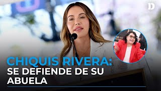 Chiquis Rivera le envía mensaje subliminal a su abuela  El Diario [upl. by Snapp]