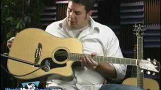 Alvarez AD70 Series Acoustic Guitar Demo [upl. by Jamesy]