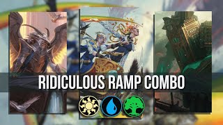 CRAZY ramp spell cheats in bombs  ranked standard MTG Arena wilds of Eldraine [upl. by Quinlan]