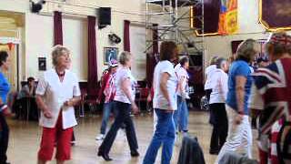 Chays Stompers Liscard Ballroom Wirral Line Dance 562012 [upl. by Morgan]