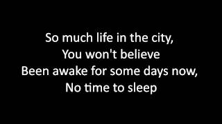 Timeflies  Dont Wake Me Up Lyrics [upl. by Atterahs591]