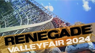 Renegade à Valleyfair  POV 2024 [upl. by Galloway]