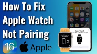 Apple Watch Wont Update to watchOS 8 and Pair with iPhone Apple Watch Pairing Failed iOS 15 [upl. by Giorgi]