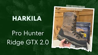 Harkila Pro Hunter Ridge GTX 20 Boots [upl. by Catriona]