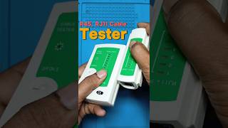 Network Cable tester RJ45 and RJ11 testing rj45 rj11 cat5 cat6 [upl. by Reinal]