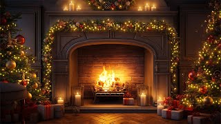 Embracing the Cozy Christmas Ambience🎄 Fireplace Sound  Christmas Wonderland 2024 [upl. by Ahtebat]