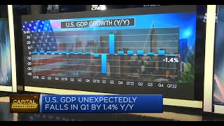 Will the US GDP contraction derail the Fed [upl. by Enelear781]