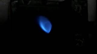 Dayton gas furnace pilot light flame burning [upl. by Nofpets]