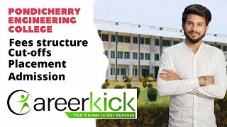 Pondicherry engineering college  fees structure  Cutoffs  placement  admission procedure gifts [upl. by Aicirtak]