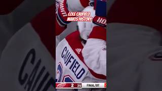 Cole Caufield Makes History by Breaking an Old Record gohabsgo habs NHL short canadiens [upl. by Silirama]